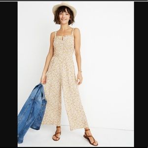 Madewell Pintuck Cami Jumpsuit size 10